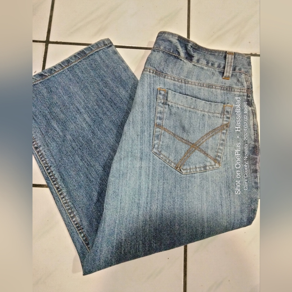 George & Martha Denim Capris
